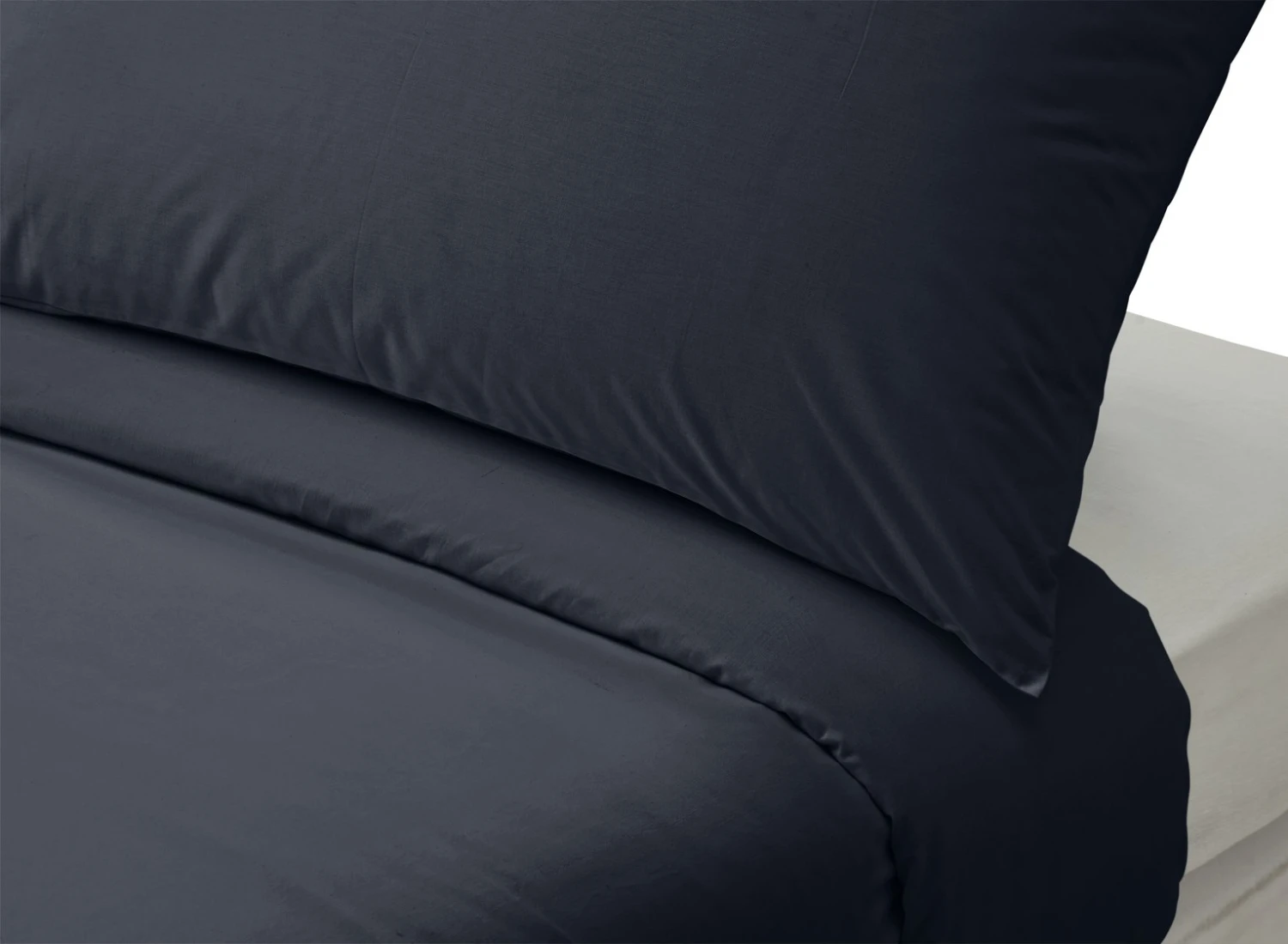 Habitat Pure Cotton 200TC Navy Bedding Set - Double 3 Habitat Pure Cotton 200TC Navy Bedding Set - Double - Image 3