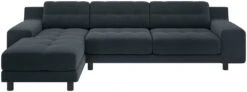 Habitat Hendricks Left Hand Corner Chaise Sofa - Charcoal 12 Habitat Hendricks Left Hand Corner Chaise Sofa - Charcoal -Habitat Store 9360624 R Z003A