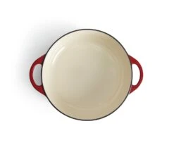 Habitat Country Manor 4 Litre Cast Iron Casserole Dish - Red 7 Habitat Country Manor 4 Litre Cast Iron Casserole Dish - Red -Habitat Store 9377167 R Z002A