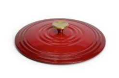 Habitat Country Manor 4 Litre Cast Iron Casserole Dish - Red 8 Habitat Country Manor 4 Litre Cast Iron Casserole Dish - Red -Habitat Store 9377167 R Z003A
