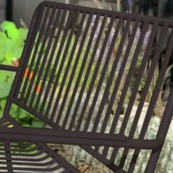 Habitat Indu 2 Seater Metal Bench - Black -Habitat Store 9380116 R Z005A