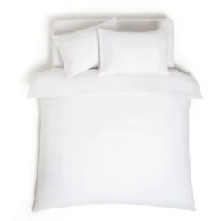 Habitat Cool Tencel Cotton Plain White Bedding Set - Single -Habitat Store 9381885 R Z002A