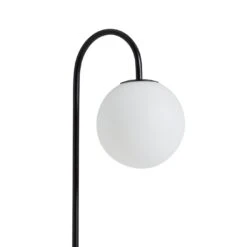 Habitat Sagara Opal Shelf Floor Lamp - Black -Habitat Store 9401318 R Z005A