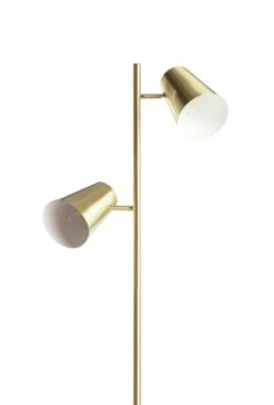 Habitat Iras Brass 2 Light Floor Lamp - Gold -Habitat Store 9404834 R Z005A