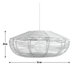 Habitat Mariana Rattan Pendant Shade - Bamboo -Habitat Store 9404975 R E001