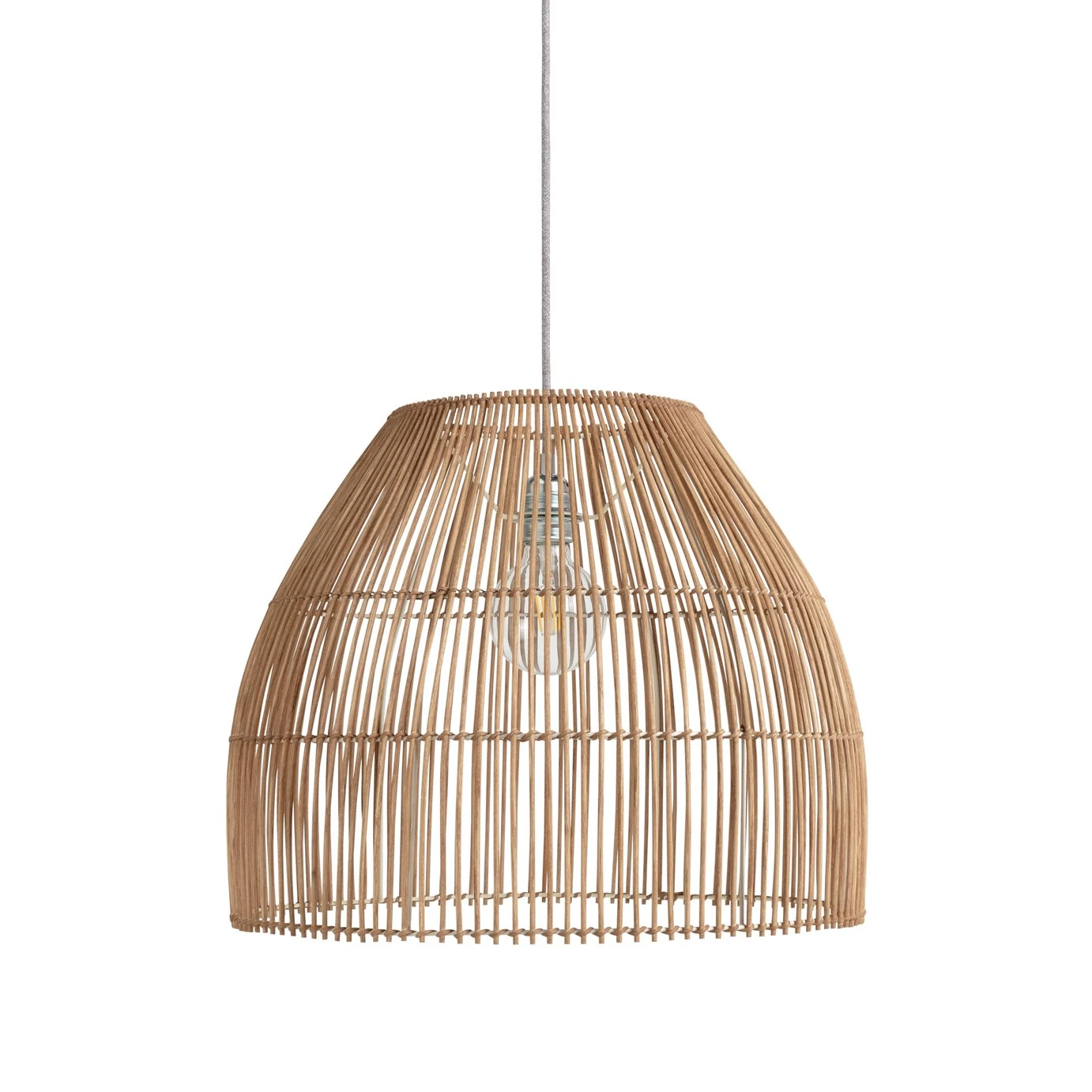 Habitat Emillius Rattan Pendant Shade 2 Habitat Emillius Rattan Pendant Shade - Image 2