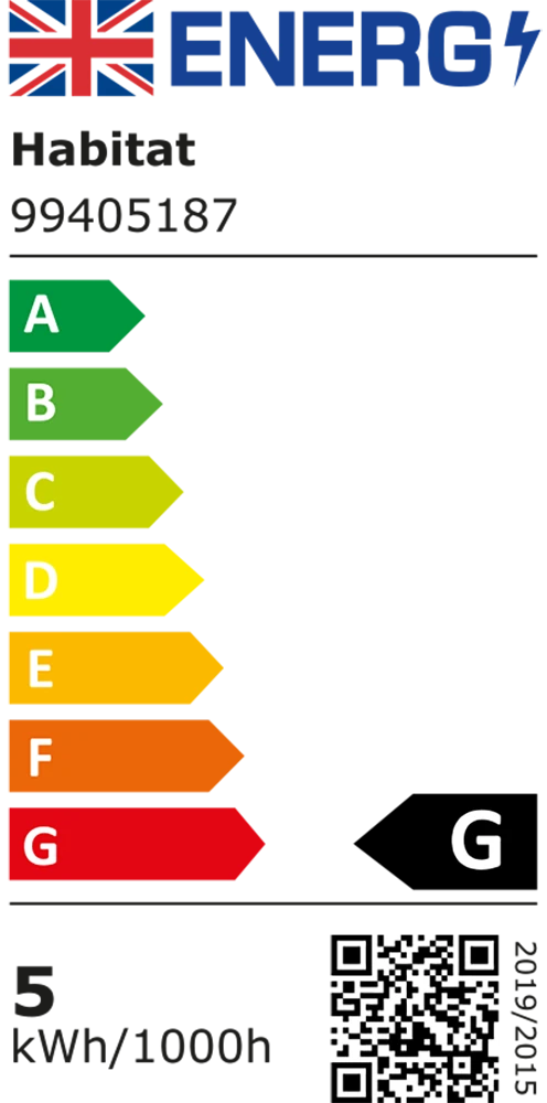 Habitat Mopsa LED Desk Lamp - Black 3 Habitat Mopsa LED Desk Lamp - Black - Image 3