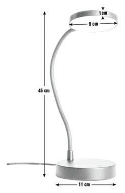 Habitat Mopsa LED Desk Lamp - Black 13 Habitat Mopsa LED Desk Lamp - Black -Habitat Store 9405187 R E001