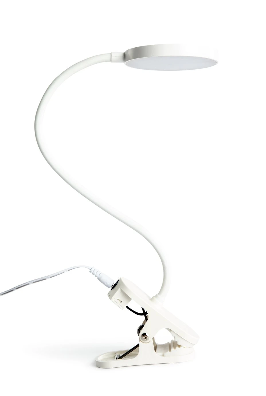 Habitat Mopsa Clip Lamp - White 8 Habitat Mopsa Clip Lamp - White - Image 8