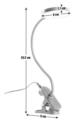 Habitat Mopsa Clip Lamp - Black 15 Habitat Mopsa Clip Lamp - Black -Habitat Store 9405338 R E001