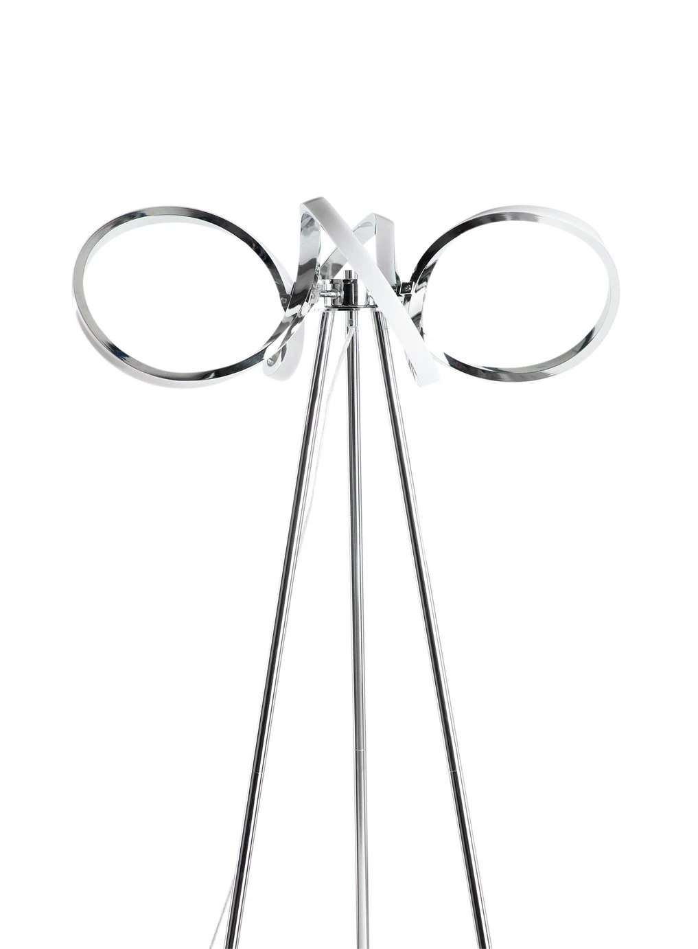 Habitat Spiral LED Tripod Floor Lamp - Chrome 9 Habitat Spiral LED Tripod Floor Lamp - Chrome - Image 9