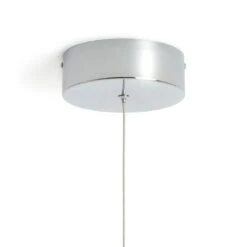 Habitat Spiral Metal LED Pendant Light - Chrome -Habitat Store 9405486 R Z003A