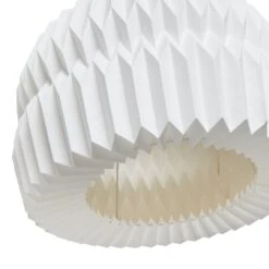 Habitat Tamora 55cm Paper Shade - White 9 Habitat Tamora 55cm Paper Shade - White -Habitat Store 9405527 R Z004A
