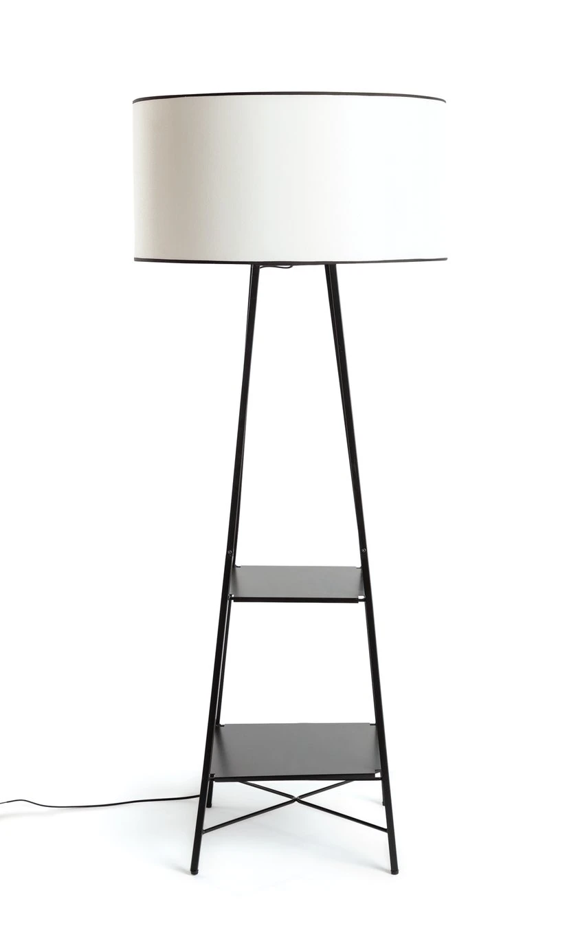 Habitat Thasia Floor Lamp - Black And White 2 Habitat Thasia Floor Lamp - Black And White - Image 2