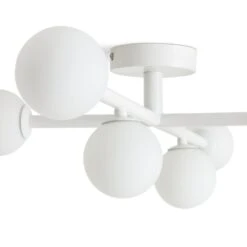 Habitat Alonso 6 Light Flush To Ceiling Light - White 9 Habitat Alonso 6 Light Flush To Ceiling Light - White -Habitat Store 9405981 R Z002A