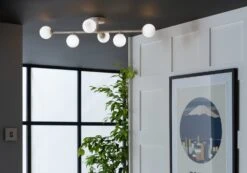 Habitat Alonso 6 Light Flush To Ceiling Light - White 11 Habitat Alonso 6 Light Flush To Ceiling Light - White -Habitat Store 9405981 R Z002C