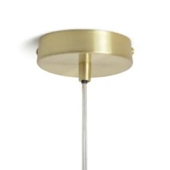 Habitat Lockie Brushed Brass Pendant Ceiling Light - Gold -Habitat Store 9406179 R Z003A