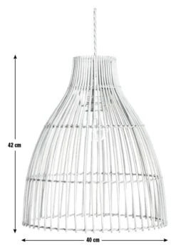Habitat Camillo Rattan Midi Pendant Shade - Natural 10 Habitat Camillo Rattan Midi Pendant Shade - Natural -Habitat Store 9406186 R E001