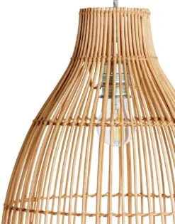 Habitat Camillo Rattan Midi Pendant Shade - Natural 12 Habitat Camillo Rattan Midi Pendant Shade - Natural -Habitat Store 9406186 R Z002A