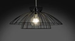 Habitat Kiso 2 Tier Wire Pendant Shade - Black -Habitat Store 9406430 R Z002C
