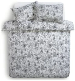 Habitat Cotton Jungle Black & White Bedding Set - Single -Habitat Store 9408579 R Z002A