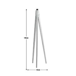 Habitat Tripod Wooden Floor Lamp Base Only - Ash -Habitat Store 9412888 R Z001E