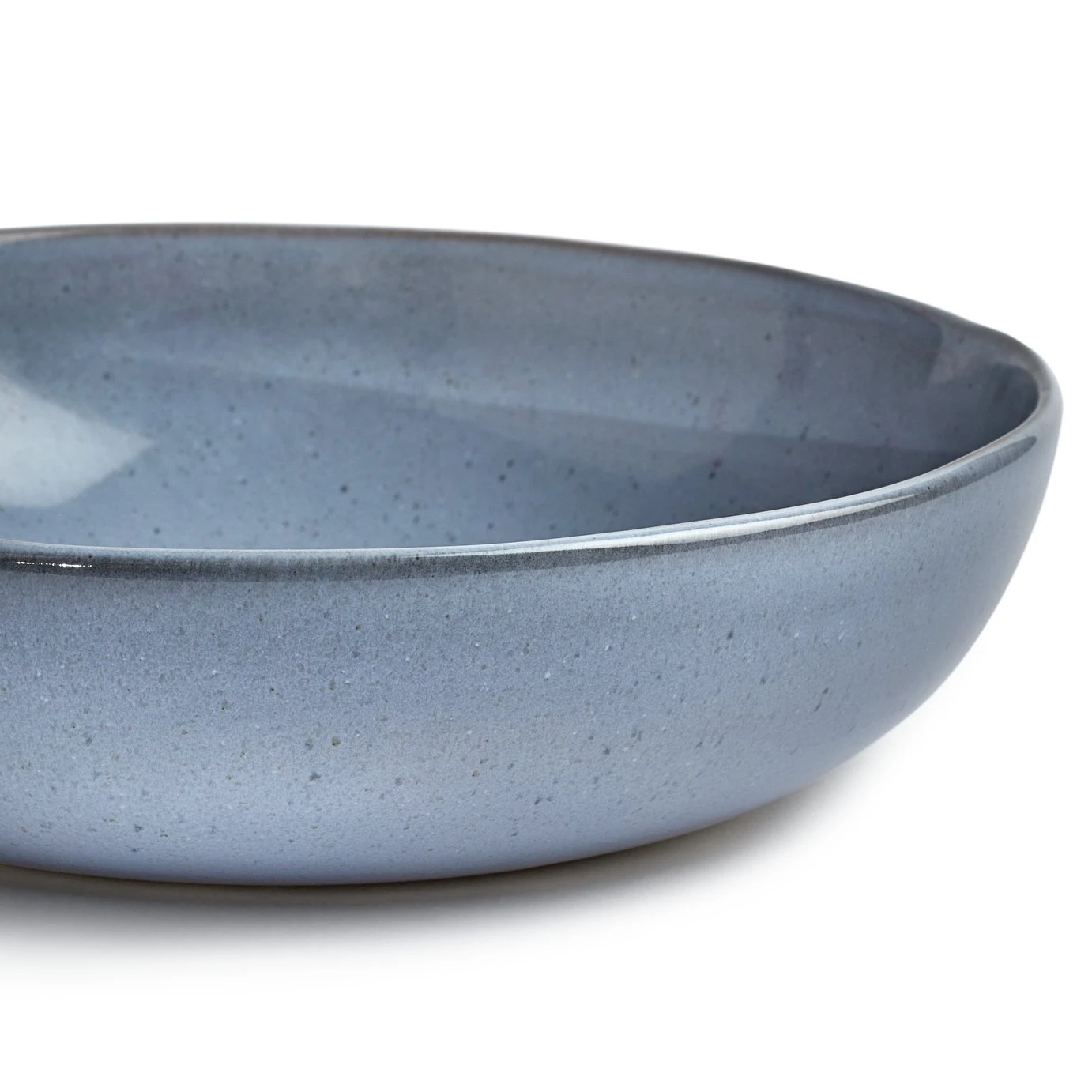 Habitat Evora Stoneware Salad Bowl - Blue 3 Habitat Evora Stoneware Salad Bowl - Blue - Image 3