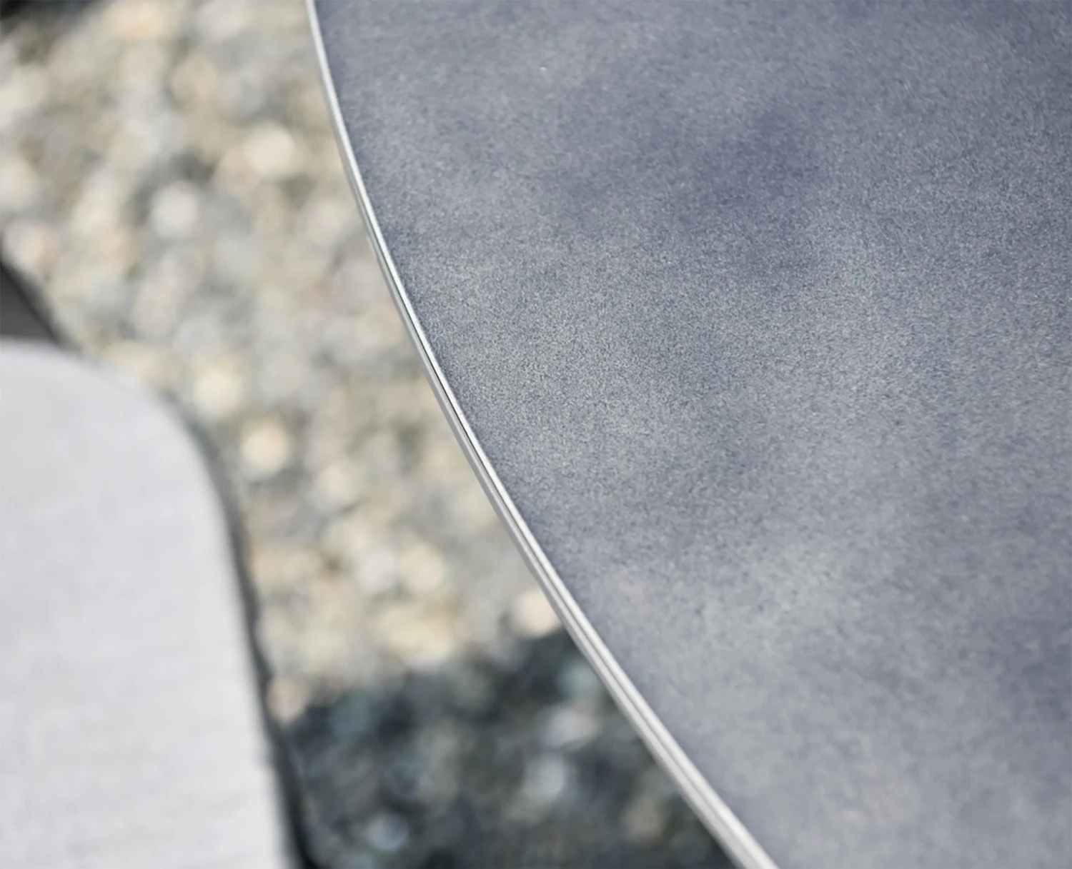 Habitat Aegaen 6 Seater Metal Patio Set - Grey 5 Habitat Aegaen 6 Seater Metal Patio Set - Grey - Image 5