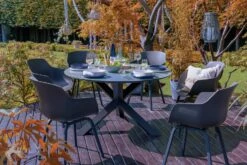 Habitat Aegaen 6 Seater Metal Patio Set - Grey 27 Habitat Aegaen 6 Seater Metal Patio Set - Grey -Habitat Store 9417515 R Z015C
