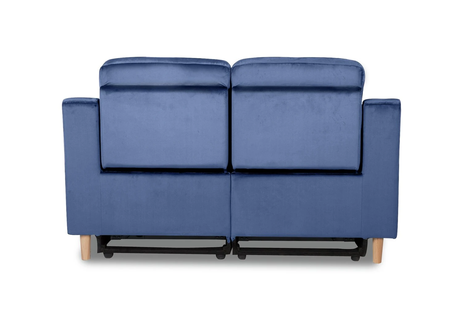 Habitat Emerson Velvet 2 Seater Recliner Sofa - Navy Blue 7 Habitat Emerson Velvet 2 Seater Recliner Sofa - Navy Blue - Image 7