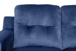Habitat Emerson Velvet 2 Seater Recliner Sofa - Navy Blue 26 Habitat Emerson Velvet 2 Seater Recliner Sofa - Navy Blue -Habitat Store 9417560 R Z008A