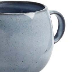 Habitat Evora Set Of 4 Stoneware Mugs - Blue -Habitat Store 9421745 R Z003A
