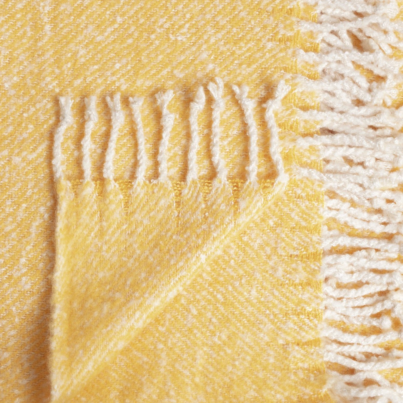 Habitat Country Hideaway Woven Throw - Mustard - 125X150cm 3 Habitat Country Hideaway Woven Throw - Mustard - 125X150cm - Image 3
