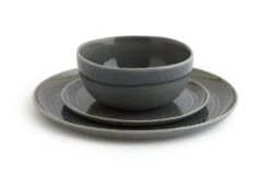 Habitat Evora 12 Piece Stoneware Dinner Set - Green -Habitat Store 9424254 R Z002A