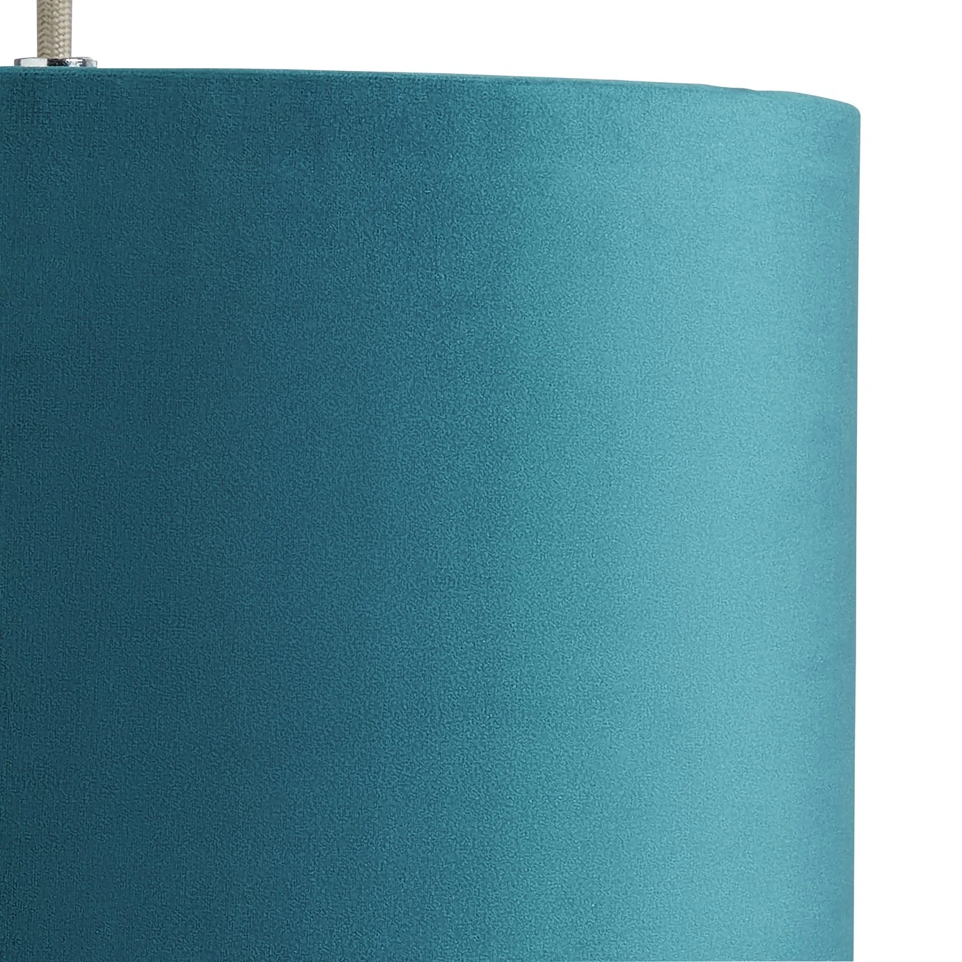 Habitat 30cm Velvet Shade - Teal 3 Habitat 30cm Velvet Shade - Teal - Image 3