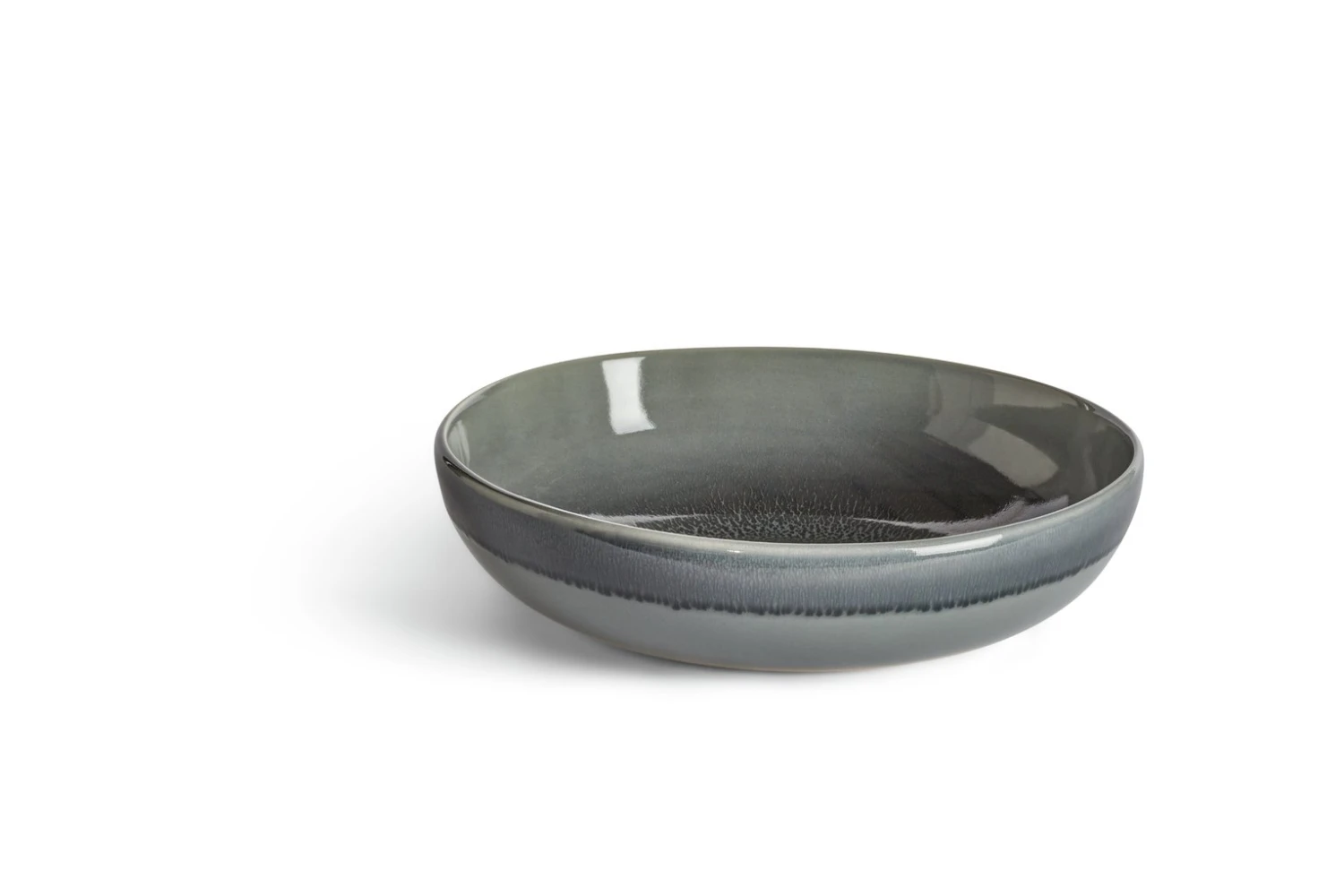 Habitat Evora Stoneware Serving Bowl - Green 1 Habitat Evora Stoneware Serving Bowl - Green
