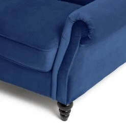 Habitat Joel 3 Seater Fabric Clic Clac Sofa Bed – Navy -Habitat Store 9429479 R Z006A