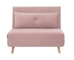 Habitat Roma Single Velvet Chairbed - Pink 19 Habitat Roma Single Velvet Chairbed - Pink -Habitat Store 9431168 R Z018A
