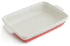 Habitat Ott Red Speckle Large Roaster 8 Habitat Ott Red Speckle Large Roaster -Habitat Store 9437375 R Z005A