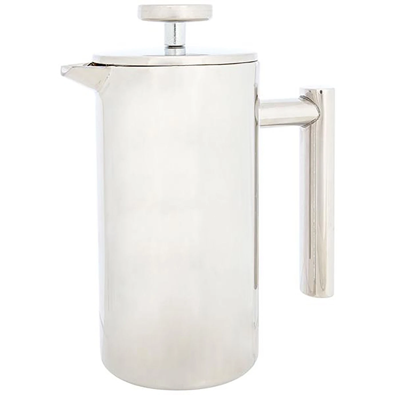 Habitat 3 Cup Double Walled Cafetiere - Silver 1 Habitat 3 Cup Double Walled Cafetiere - Silver
