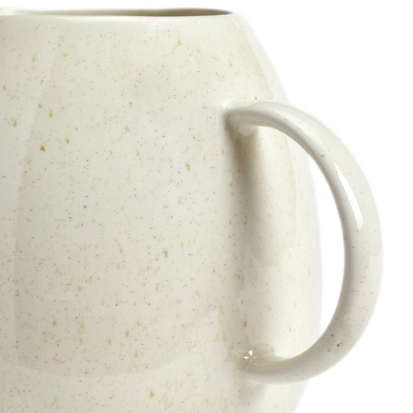 Habitat Evora Stoneware Jug - Natural 5 Habitat Evora Stoneware Jug - Natural - Image 5