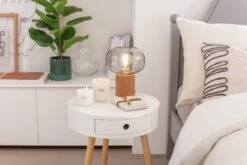 Habitat Pallas Cork Desk Lamp - Natural 15 Habitat Pallas Cork Desk Lamp - Natural -Habitat Store 9441189 R Z005C