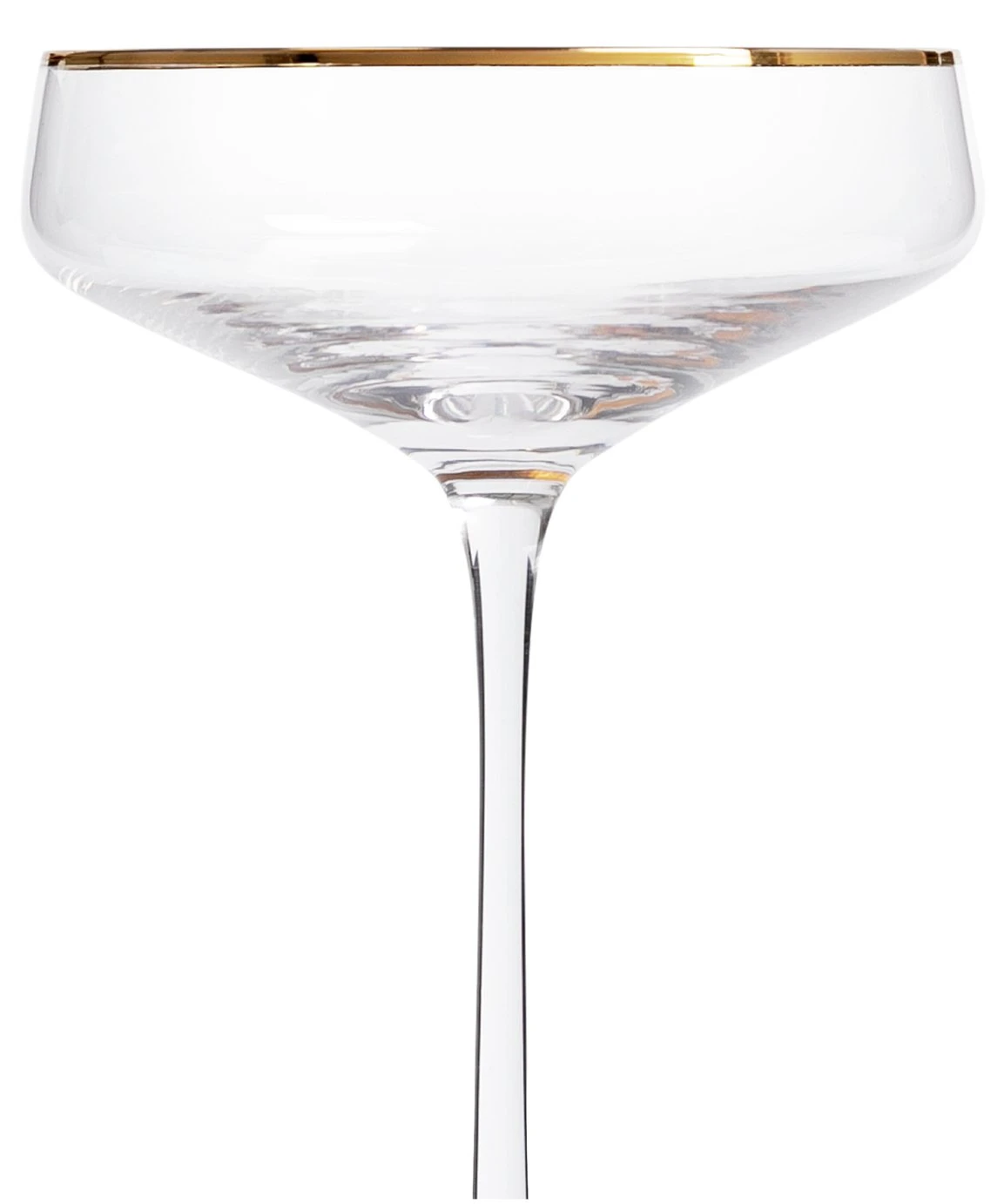 Habitat Gold Rim Set Of 4 Champagne Coupe 4 Habitat Gold Rim Set Of 4 Champagne Coupe - Image 4