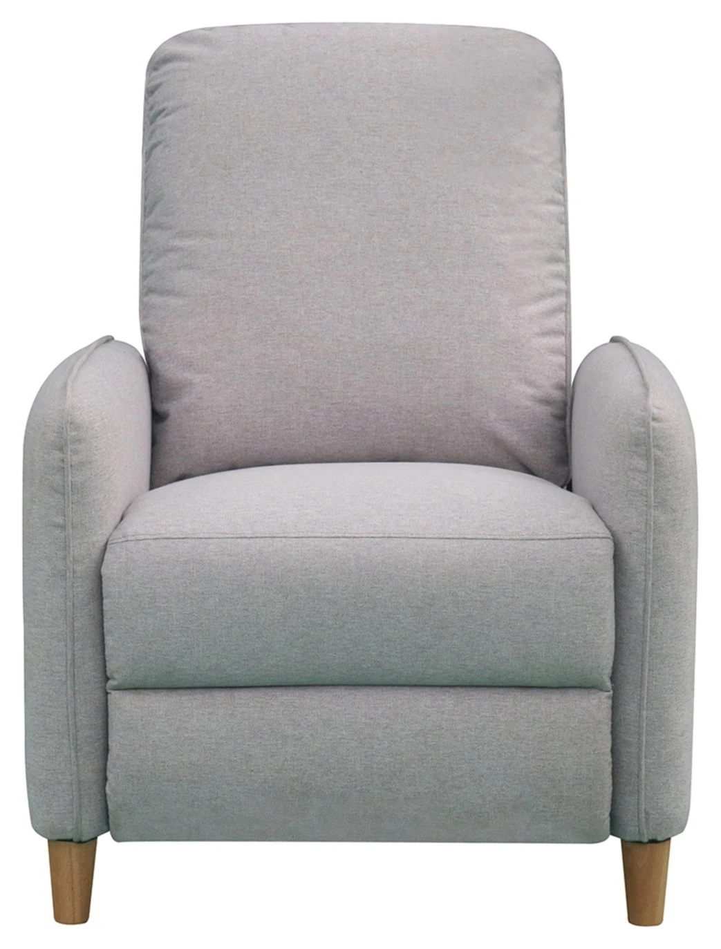 Habitat Tate Manual Pushback Recliner Chair - Grey 3 Habitat Tate Manual Pushback Recliner Chair - Grey - Image 3