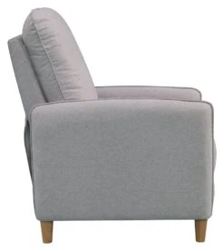 Habitat Tate Manual Pushback Recliner Chair - Grey 10 Habitat Tate Manual Pushback Recliner Chair - Grey -Habitat Store 9444083 R Z003A