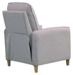 Habitat Tate Manual Pushback Recliner Chair - Grey 11 Habitat Tate Manual Pushback Recliner Chair - Grey -Habitat Store 9444083 R Z004A