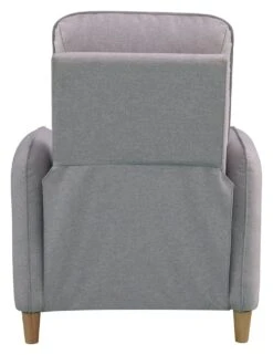 Habitat Tate Manual Pushback Recliner Chair - Grey 12 Habitat Tate Manual Pushback Recliner Chair - Grey -Habitat Store 9444083 R Z005A