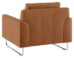 Habitat Lyle Leather Armchair - Tan -Habitat Store 9445491 R Z003A