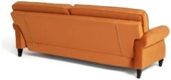 Habitat Joel 3 Seater Fabric Clic Clac Sofa Bed - Orange -Habitat Store 9451801 R Z006A