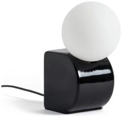 Habitat Vico Opal Table Lamp - Black 11 Habitat Vico Opal Table Lamp - Black -Habitat Store 9451942 R Z001C